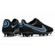 Chaussures Nike Tiempo Legend 9 Elite FG Noir Gris Acier