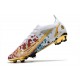 Nike Mercurial Vapor XIV Elite FG Blanc Rouge Bleu Or