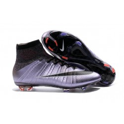 Nouvelles 2016 Nike Mercurial Superfly FG ACC Crampons Football Lilas Mangue Noir