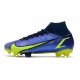 Nike Mercurial Superfly VIII Elite FG Sapphire Volt Bleu