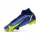 Nike Mercurial Superfly VIII Elite FG Sapphire Volt Bleu