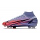 Nike Mercurial Superfly VIII Elite FG Mbappé Chardon Clair Argent Métallique