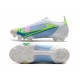 Nike Mercurial Vapor XIV Elite FG Blanc Bleu