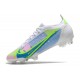 Nike Mercurial Vapor XIV Elite FG Blanc Bleu