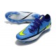 Crampon Nike Phantom GT2 Elite FG Sapphire Volt Gris Brouillard Bleu