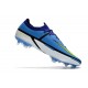 Crampon Nike Phantom GT2 Elite FG Sapphire Volt Gris Brouillard Bleu