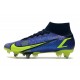 Nike Mercurial Superfly 8 Elite SG-Pro AC Sapphire Volt Bleu