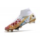 Nike Mercurial Superfly 8 Elite SG-Pro AC Bianco Rouge Bleu Or