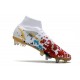 Nike Mercurial Superfly 8 Elite SG-Pro AC Bianco Rouge Bleu Or