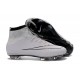 Nouvelles 2016 Nike Mercurial Superfly FG ACC Crampons Football Blanc Noir