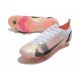 Nike Mercurial Vapor 14 Elite SG-Pro AC Hommes Blanc Noir Carmin Rose