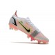 Nike Mercurial Vapor 14 Elite SG-Pro AC Hommes Blanc Noir Carmin Rose