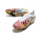 Nike Mercurial Vapor 14 Elite SG-Pro AC Hommes Blanc Rouge Or