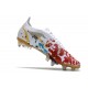 Nike Mercurial Vapor 14 Elite SG-Pro AC Hommes Blanc Rouge Or