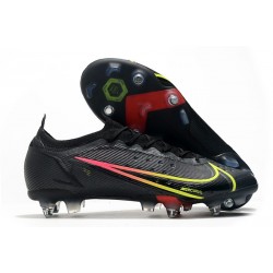 Nike Mercurial Vapor 14 Elite SG-Pro AC Hommes Black x Prism - Noir Cyber