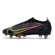 Nike Mercurial Vapor 14 Elite SG-Pro Hommes Black x Prism - Noir Cyber