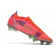 Nike Mercurial Vapor 14 Elite SG-Pro AC Hommes Rubis Argent Metallique