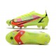 Nike Mercurial Vapor 14 Elite SG-Pro AC Hommes Volt Carmin Noir