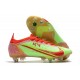 Nike Mercurial Vapor 14 Elite SG-Pro AC Hommes Vert Rouge