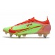 Nike Mercurial Vapor 14 Elite SG-Pro AC Hommes Vert Rouge