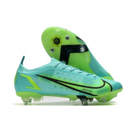 Nike Mercurial Vapor 14 Elite SG-Pro AC Hommes Dynamique Vert Citron