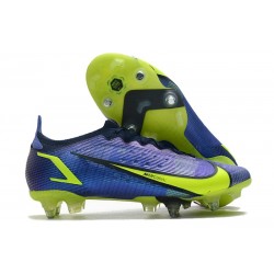 Nike Mercurial Vapor 14 Elite SG-Pro AC Hommes Sapphire Volt Bleu