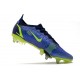 Nike Mercurial Vapor 14 Elite SG-Pro AC Hommes Sapphire Volt Bleu