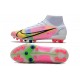 Nike Mercurial Superfly VIII Elite AG Blanc Multicolore