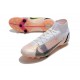 Nike Mercurial Superfly VIII Elite AG Blanc Noir Carmin Rose