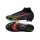 Nike Mercurial Superfly VIII Elite AG Black x Prism - Noir Jaune Rouge