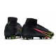 Nike Mercurial Superfly VIII Elite AG Black x Prism - Noir Jaune Rouge