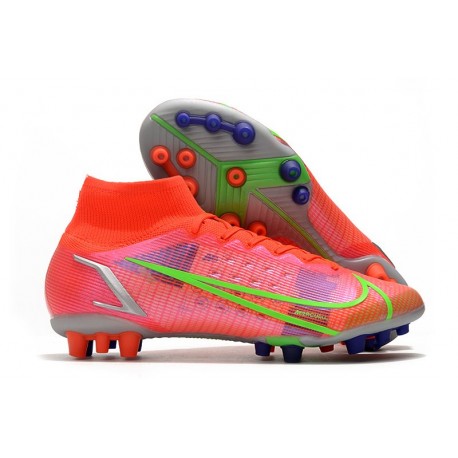 Nike Mercurial Superfly VIII Elite AG Rubis Argent Metallique