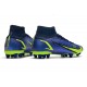 Nike Mercurial Superfly VIII Elite AG Sapphire Volt Bleu