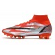 Nike Mercurial Superfly VIII Elite AG Rouge Piment Noir Fantôme Orange Total