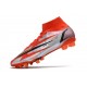 Nike Mercurial Superfly VIII Elite AG Rouge Piment Noir Fantôme Orange Total