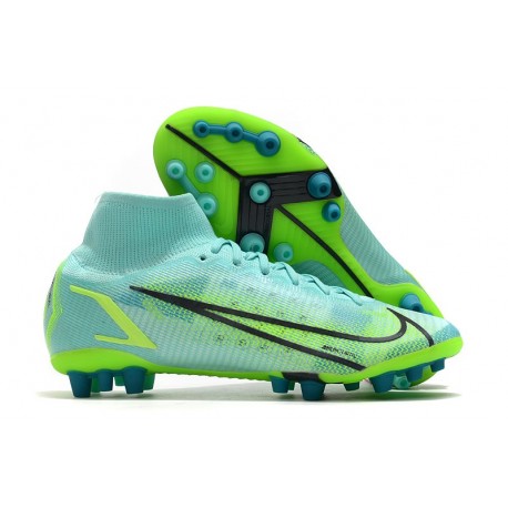 Nike Mercurial Superfly VIII Elite AG Impulse - Turquoise Vert