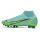 Nike Mercurial Superfly VIII Elite AG Impulse - Turquoise Vert