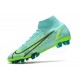 Nike Mercurial Superfly VIII Elite AG Impulse - Turquoise Vert