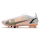 Nike Mercurial Vapor XIV Elite AG Chaussure Blanc Noir Carmin Rose