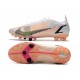 Nike Mercurial Vapor XIV Elite AG Chaussure Blanc Noir Carmin Rose