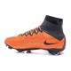 Nouvelles 2016 Nike Mercurial Superfly FG ACC Crampons Football Noir Orange