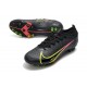 Nike Mercurial Vapor XIV Elite AG Chaussure Black x Prism - Noir Jaune Rouge