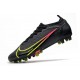 Nike Mercurial Vapor XIV Elite AG Chaussure Black x Prism - Noir Jaune Rouge