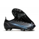 Nike Mercurial Vapor XIV Elite AG Chaussure Noir Gris Acier