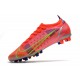 Nike Mercurial Vapor XIV Elite AG Chaussure Rubis Argent Metallique