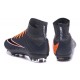 Nouvelles 2016 Nike Mercurial Superfly FG ACC Crampons Football Noir Orange