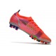 Nike Mercurial Vapor XIV Elite AG Chaussure Rubis Argent Metallique