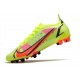 Nike Mercurial Vapor XIV Elite AG Chaussure Volt Carmin Noir