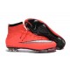 Cristiano Ronaldo CR Chaussure 2016 Nike Mercurial Superfly FG Mangue Argent