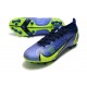 Nike Mercurial Vapor XIV Elite AG Chaussure Sapphire Volt Bleu